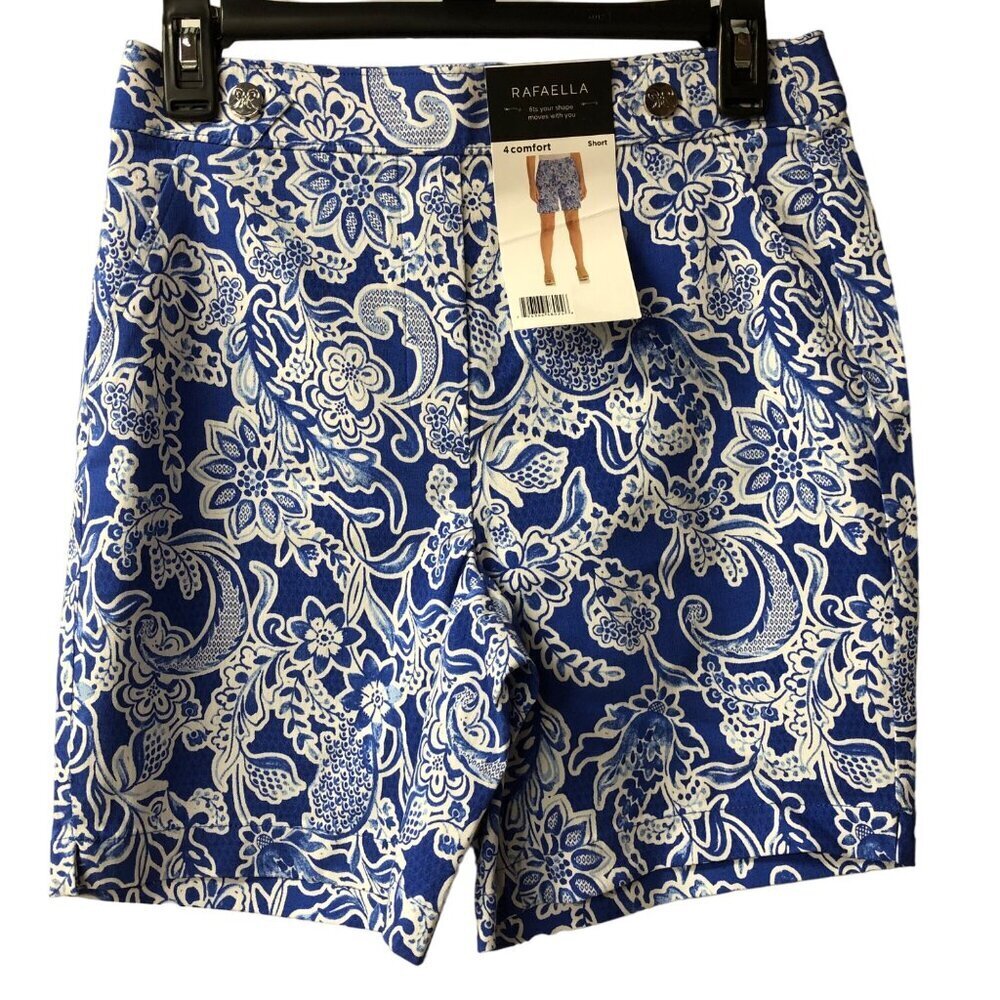 Rafaella Ladies‎ Stretch Bermuda Short size 4 NEW WITH TAG